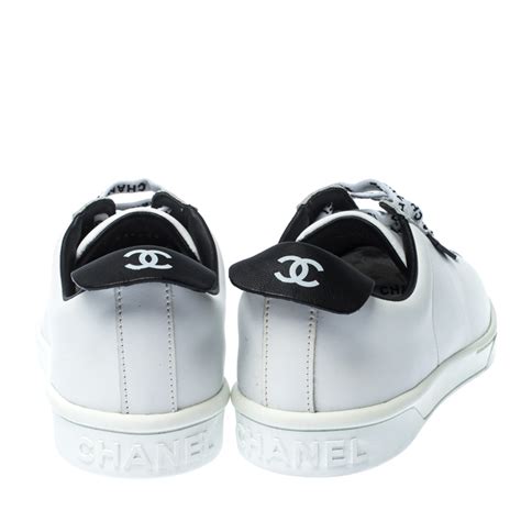chanel sneakers white